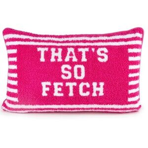 Mean Girls 'That's So Fetch' Throw Pillow Pink
